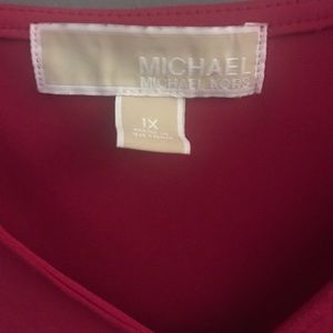 Michael Kors Tops - Michael Kors pink 1X TUNIC plus size Michael Kors Tops - Michael Kors pink 1X TUNIC plus size